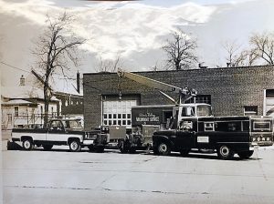 First two trucks owned by Illinois Valley Millwright